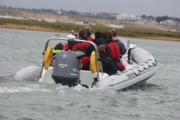 Sea Rib team building